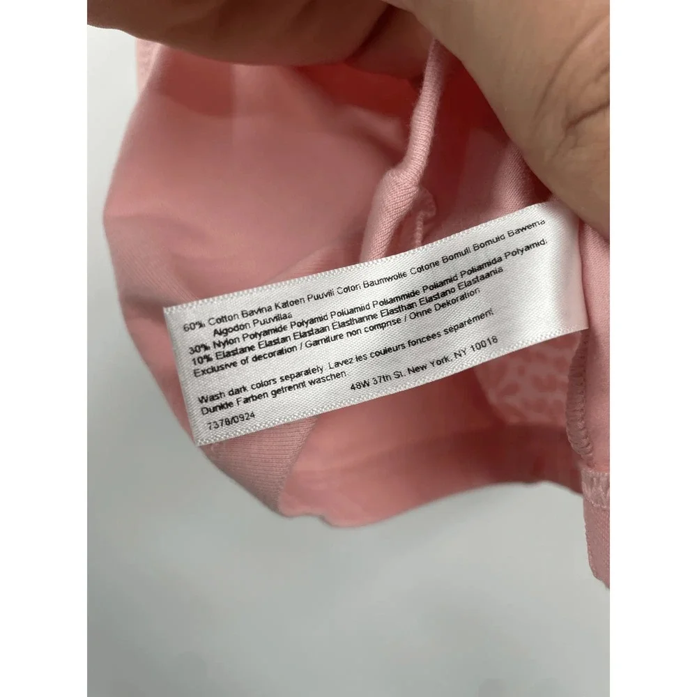 Glamorise Womens Front Closure Bra Size 36H Pink Wireless Lace Back‎ Comfort
